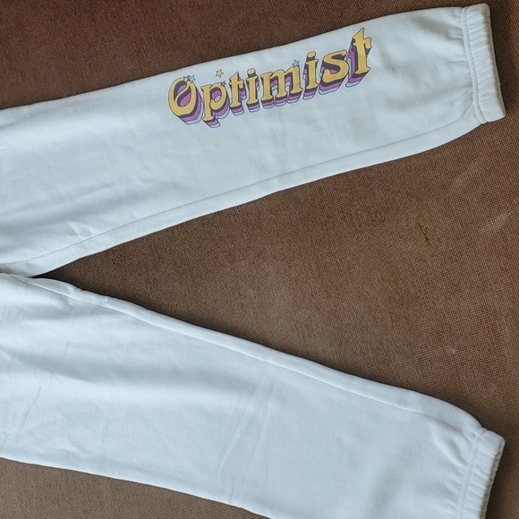 NWT SPIRITUAL GANGSTER OPTIMIST LAGUNA SWEATPANT IN CREAM SZ SMALL - Picture 6 of 15